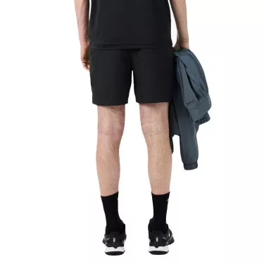 Short Lacoste Tennis Ultra Dry Réfléchissant Noir