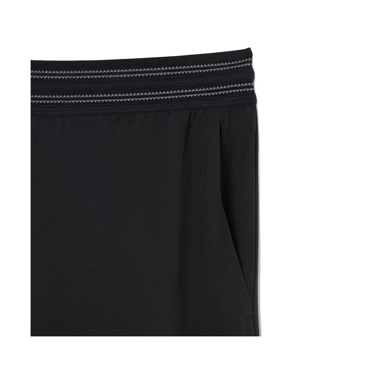 Short Lacoste Tennis Ultra Dry Réfléchissant Noir