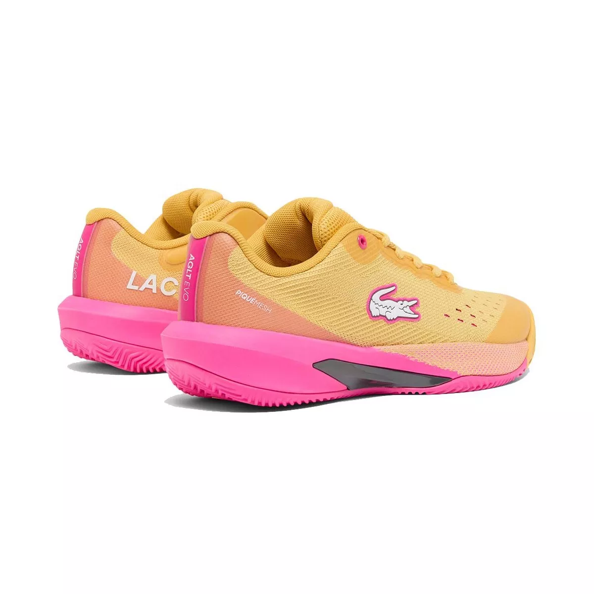 Lacoste AG-LT Evo Dames Tennisschoenen Geel / Roze