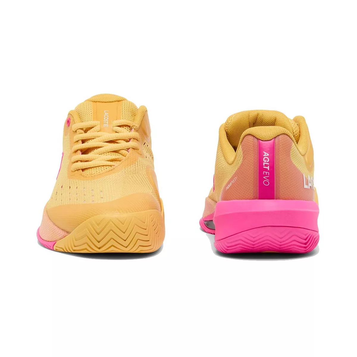 Lacoste AG-LT Evo Dames Tennisschoenen Geel / Roze