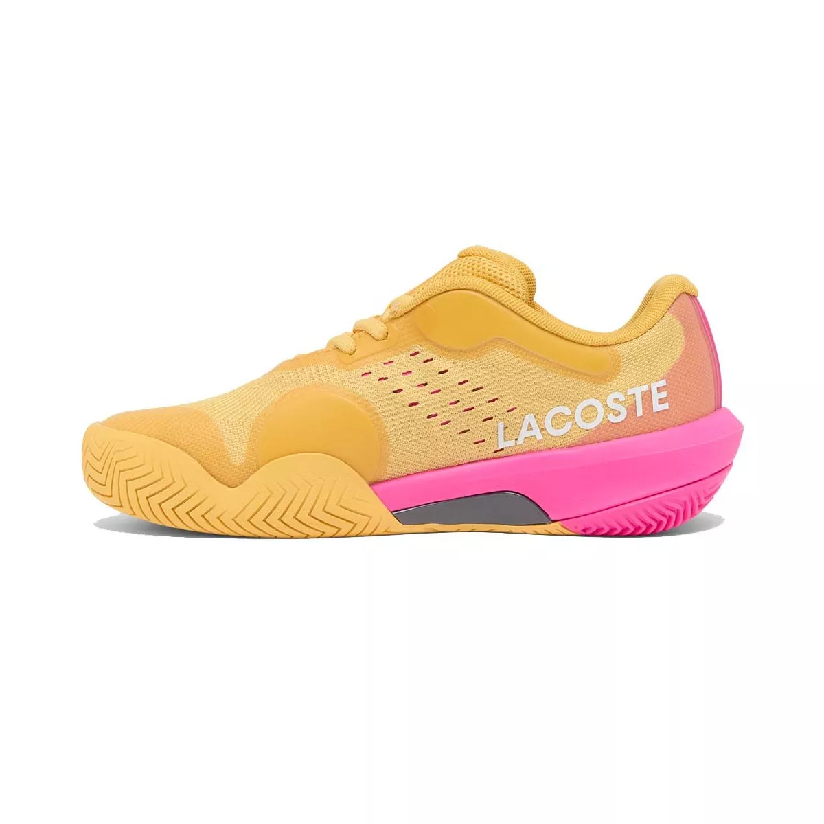 Lacoste AG-LT Evo Dames Tennisschoenen Geel / Roze