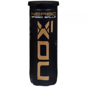 Tube met 3 Nox Nerbo+ Speed Padelballen