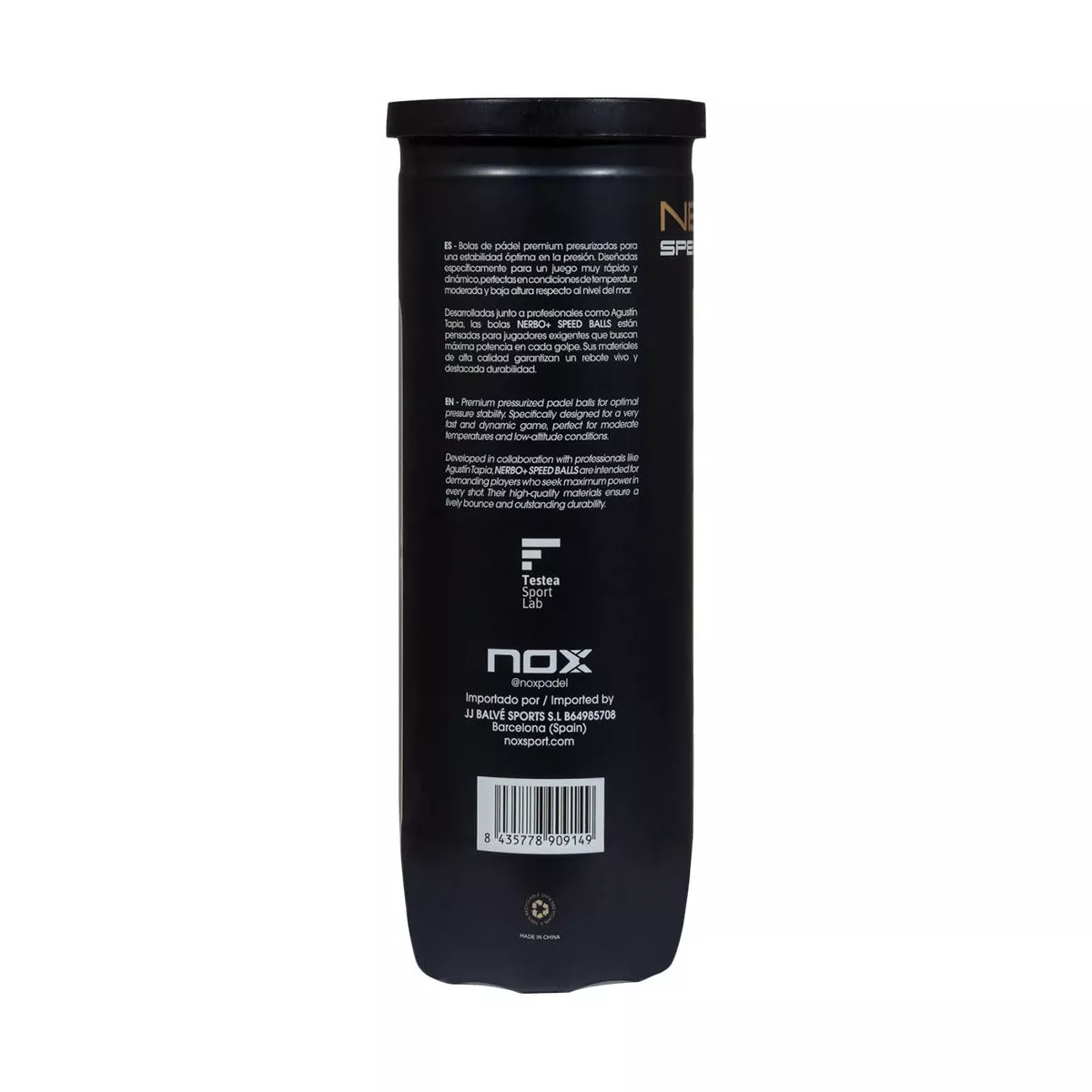 Carton de 24 tubes de 3 balles Nox Nerbo+ Speed