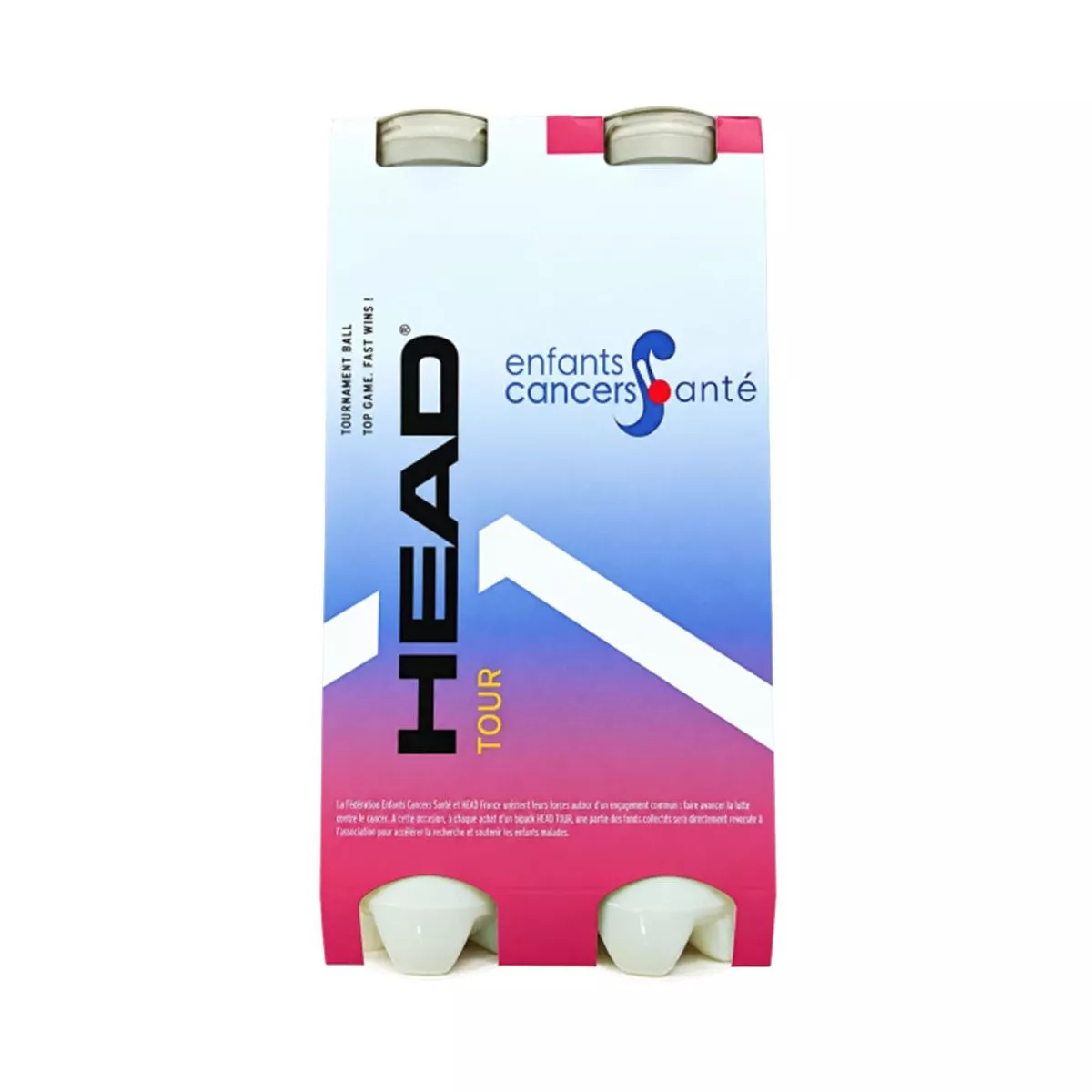 Bipack Head Tour Association - 2 tubes de 4 balles