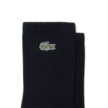 Lacoste Sport Lange Sokken Zwart (3 paar)
