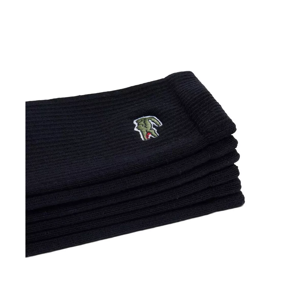 Lacoste Sport Lange Sokken Zwart (3 paar)