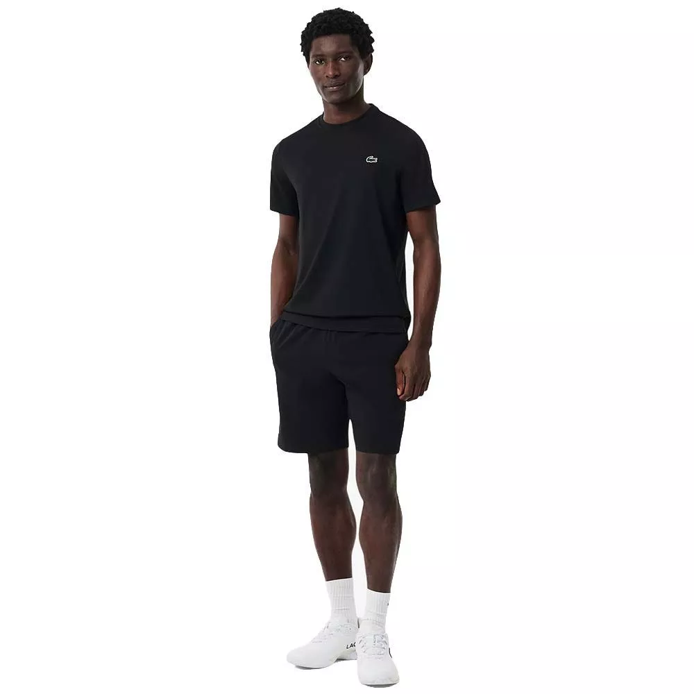Lacoste Sport Ultra Dry Stretch Short Zwart