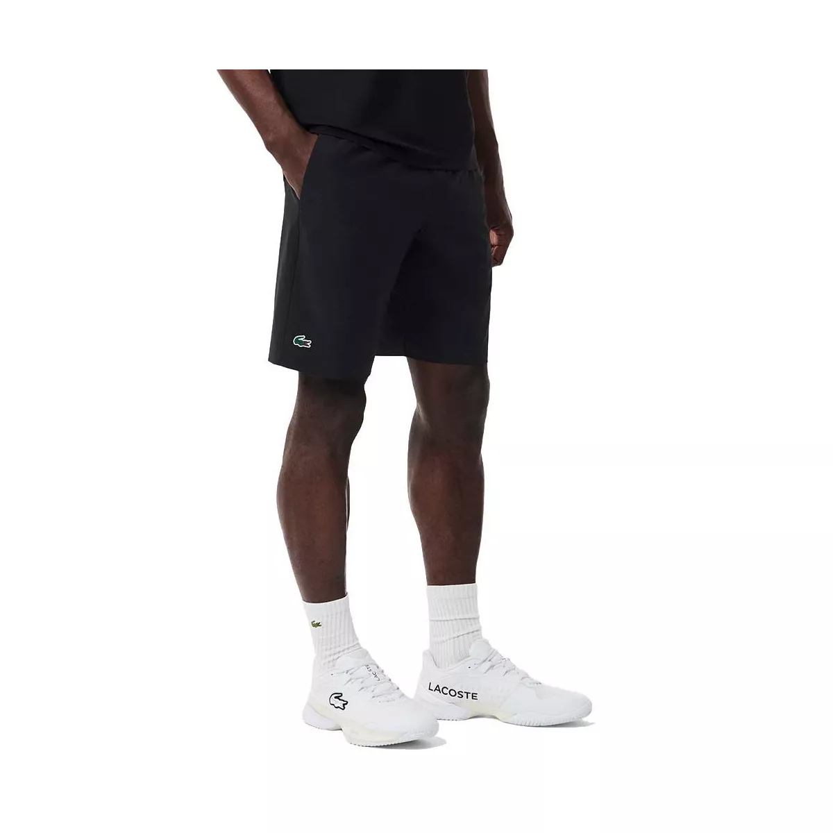 Lacoste Sport Ultra Dry Stretch Short Zwart