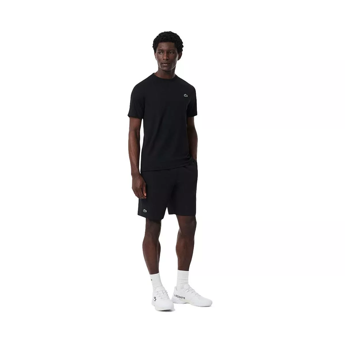 Lacoste Sport Ultra Dry Stretch Short Zwart