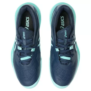 Chaussures Asics Gel Resolution X Bleu marine / Turquoise