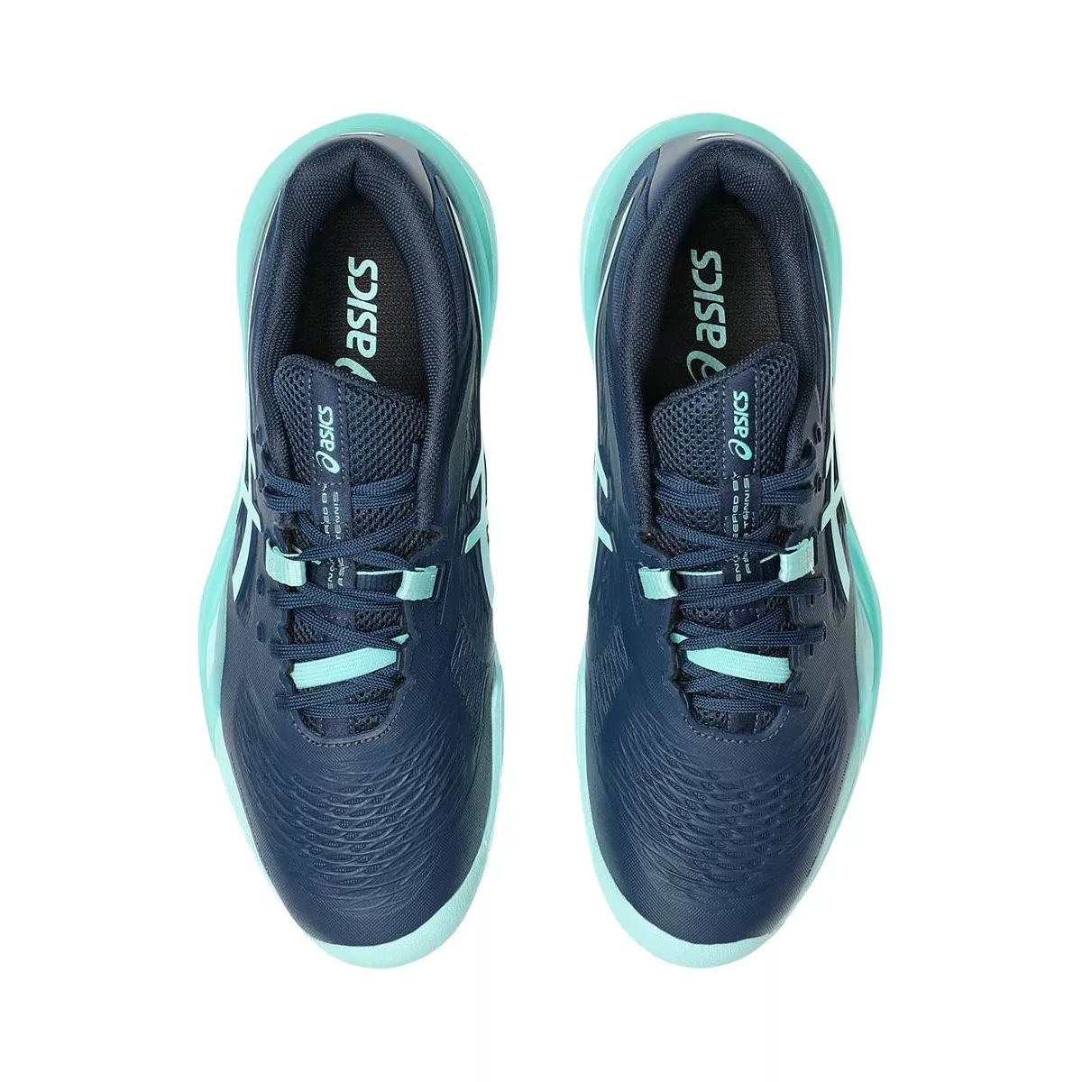 Chaussures Asics Gel Resolution X Bleu marine / Turquoise