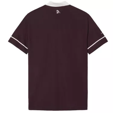 Lacoste Tennis Polo Novak Djokovic On Court Bruin / Wit