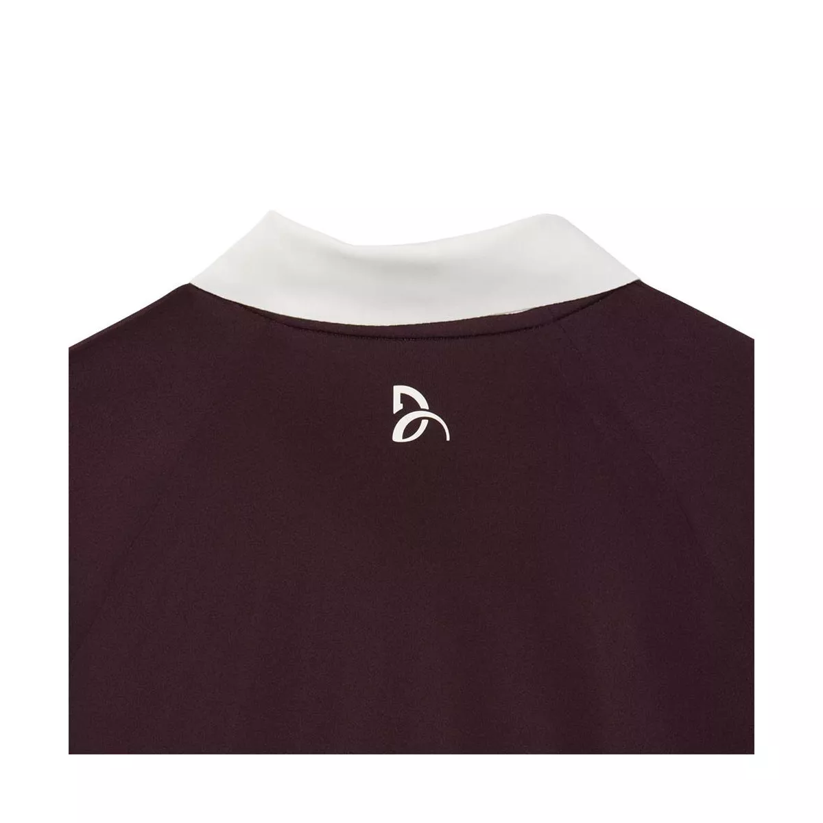 Lacoste Tennis Polo Novak Djokovic On Court Bruin / Wit