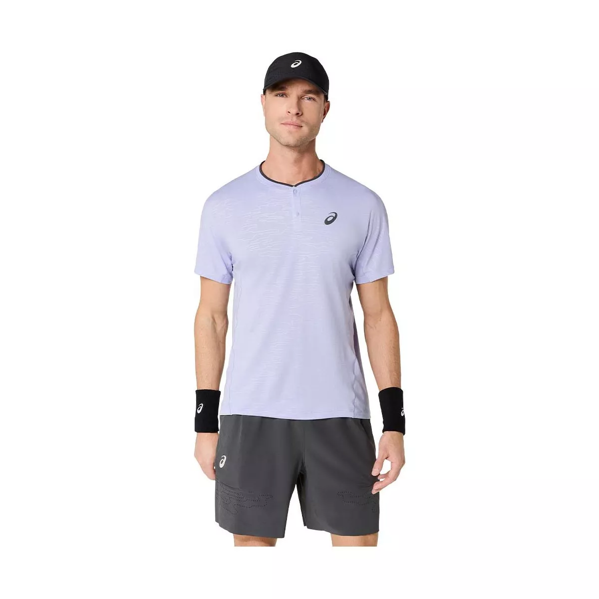 Asics Match Night Energy T-shirt Zeeschuim