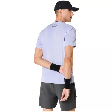 Asics Match Night Energy T-shirt Zeeschuim