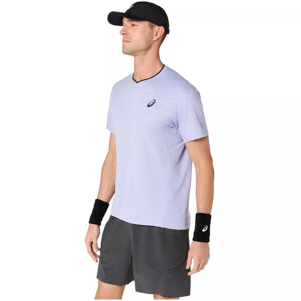 Asics Match Night Energy T-shirt Zeeschuim