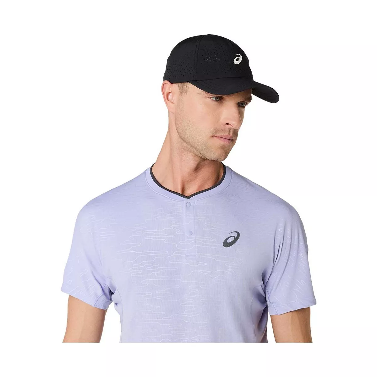 Asics Match Night Energy T-shirt Zeeschuim