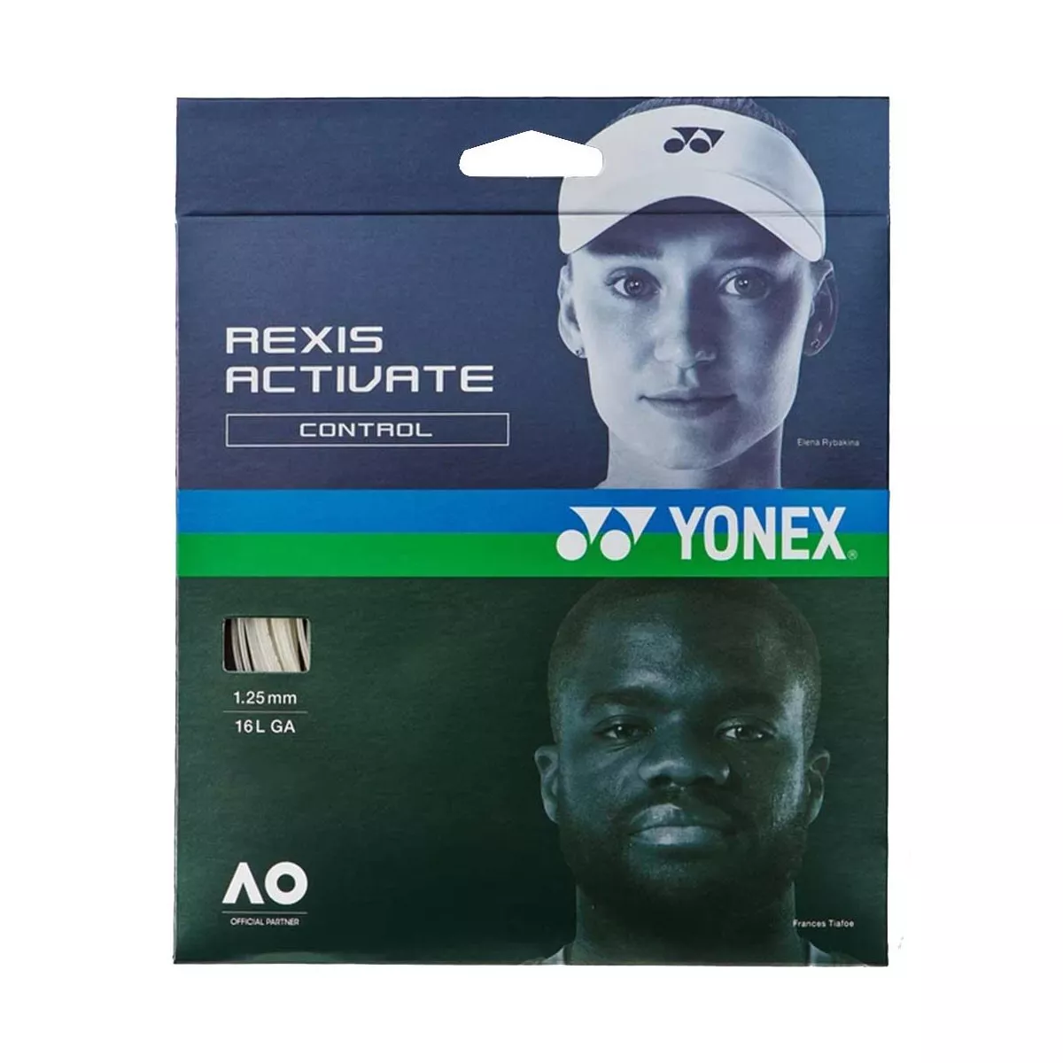 Cordage Yonex Rexis Activate Blanc 12m