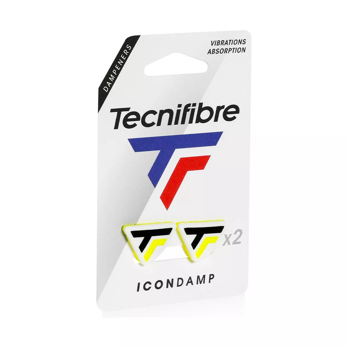 Antivibrateur Tecnifibre Icon Damp Blanc / Jaune