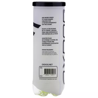 Tube de 3 balles Oxdog Boost+ Speed
